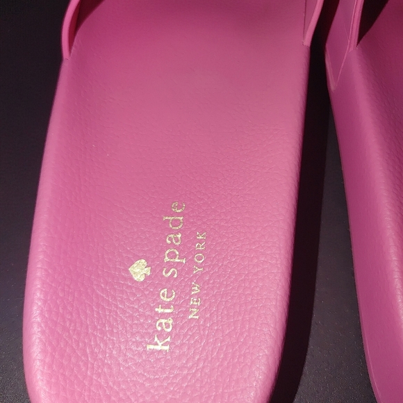 Kate Spade Pink Minimalist Sandals Size 9B - Picture 3 of 7